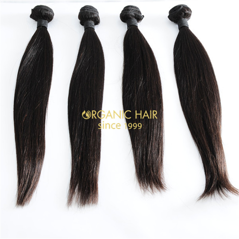 New arrival natural black virgin brazilian hair extensions